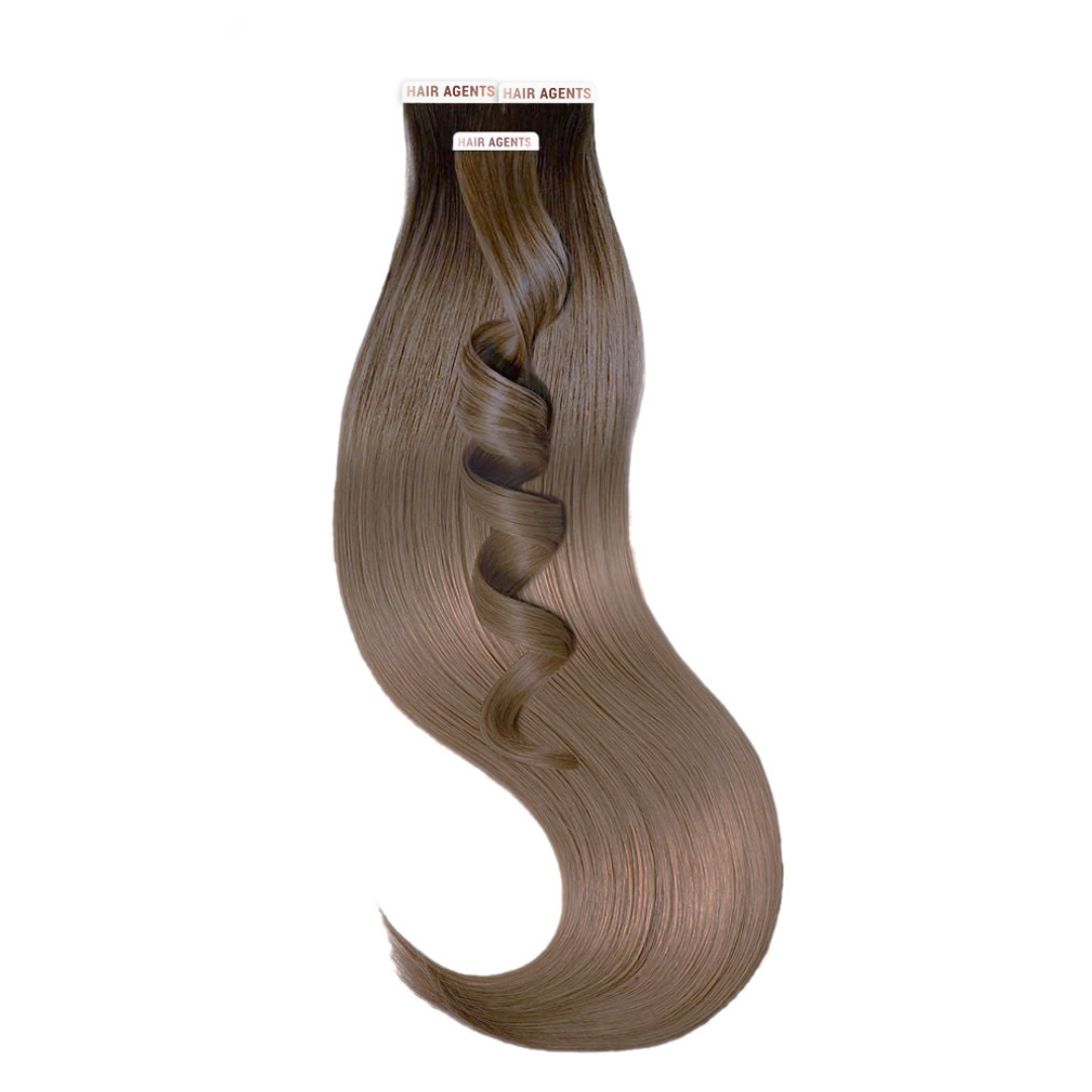 B3-Neutral-Brown Tape Extension Luxury Line in der Farbe B3-Neutral-Brown von der Firma Hair Agents