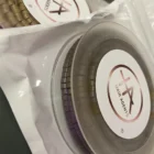 Nahaufnahme von Microringe zur Befestigung einer Butterfly Tresse die von Hair Agents hergestellt worden ist